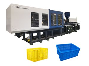 Trái cây thùng máy tự động Rau Trái Cây Thùng nhựa Máy làm ép phun - Product Image 2