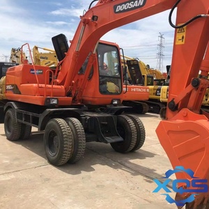 รถขุดล้อยาง DOOSAN รุ่น DH150W-7/DX150W-7 พร้อมเครื่องยนต์ Doosan กระบอกไฮดรอลิก Eaton และเกียร์บ็อกซ์ PLC แบริ่งปั๊ม - Product Image 2
