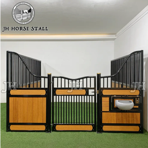 Offre Spéciale en Australie Granges équestres modernes de taille personnalisée Style européen Horse Stall Fronts Fancy Horse Stables à <span class=keywords><strong>vendre</strong></span> - Product Image 5