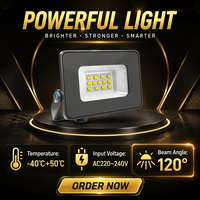 Projecteur LED OUTLUX E048EI 10W IP65 en aluminium - Blanc chaud AC pour l'éclairage paysager et de jardin