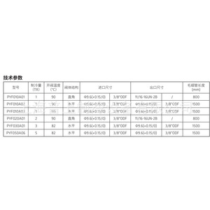 วาล์วควบคุมอุณหภูมิแบบตอบสนองต่ออุณหภูมิ Sanhua รุ่น PYF010A02 วาล์วควบคุมสารทำความเย็นแบบสมดุลภายใน R404A R22 - Product Image 4