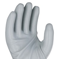 SKYEE Imprimir Logo Spandex Suave Nitrilo Antiestático A prueba de aceite Antideslizante Transpirable Seguridad Guantes de trabajo para jardín al aire libre