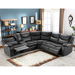 Canapé d'angle inclinable CY Power, nouveau canapé de luxe moderne, canapé d'angle inclinable en cuir pour salons, ensemble de canapés en <span class=keywords><strong>bois</strong></span> OEM - Product Image 2