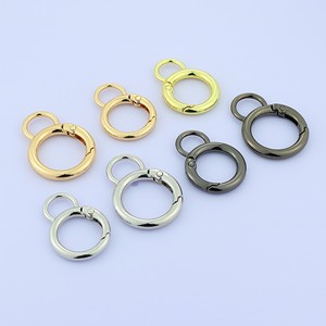 Hebillas de zinc Qiannuo Qn7 de 13/16/20/25/28/33 mm, mosquetón con anillo en O de resorte, gancho de seguridad, cierre para llavero, accesorios de joyería DIY para bolsos - Product Image 2