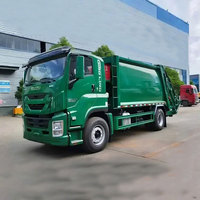 Camion à ordures compacteur arrière ISUZU GIGA 4x2 18m³ 15 tonnes neuf pour la collecte et l'élimination des déchets solides municipaux