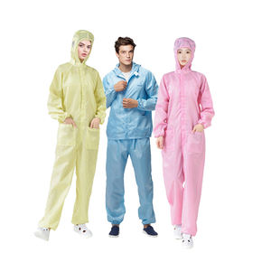 Traje de sala limpia antiestático lavable sin polvo de alta calidad con capucha Esd prenda antiestática para la industria de salas limpias - Product Image 1