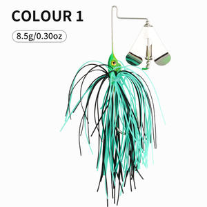 New Composite Bearded Spinner <b>Lure</b> 8g Bionic Artificial Bait For Bass <b>Fishing</b> Bottom Baits Spinning Propeller <b>Lure</b> Set - Product Image 3