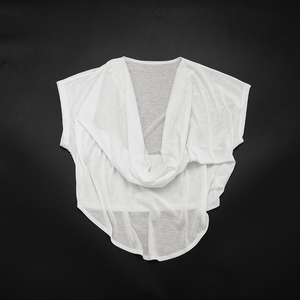 Viviblook J26TP303 T-shirt d'été pour femme, nouveau pull décontracté à col en V profond, haut à manches courtes pour le quotidien - Product Image 6