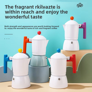 <span class=keywords><strong>Cafetera</strong></span> Moka Clásica Vintage de 150 ml, <span class=keywords><strong>Cafetera</strong></span> Espresso de Alta Calidad de Aleación de Aluminio para Estufa, Estilo Italiano - Product Image 5