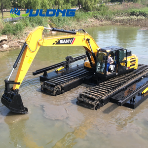 Escavadeira Anfíbia de Melhor Preço para Terra e Água com Pontão Flutuante para Dragagem e Escavação - Product Image 2