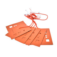 Élément chauffant de haute qualité XIAOSHU, plaque chauffante électrique flexible en caoutchouc silicone
