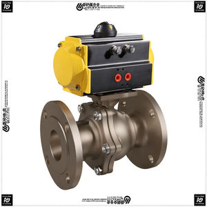 Venta de Liquidación COVNA B2B, Válvula de Bola Neumática de Acero Inoxidable de 2 Vías con Conexión Bridada de PTFE - Product Image 6