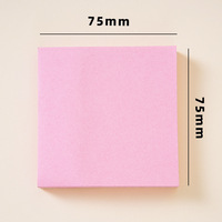 3*3 Pouces Fluorescence Sticky Note 80gsm Auto-adhésif Quatre Couleurs Bloc-Notes École Bureau Fournisseur Réutilisable Personnalisable