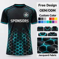 Nouveau modèle de maillot de football pour hommes, qualité thaïlandaise, personnalisé pour équipe et club, impression numérique, séchage rapide, uniforme de football
