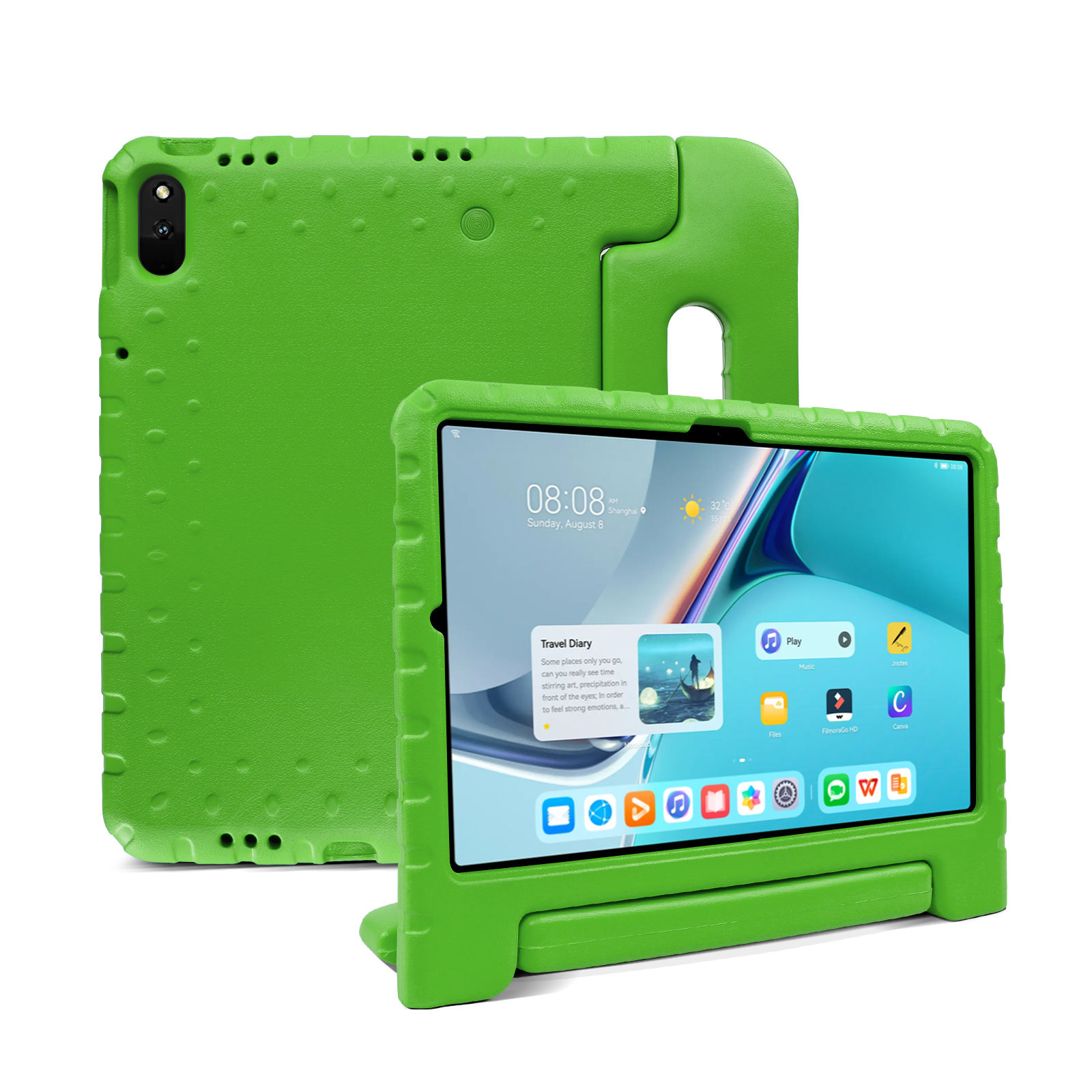 สีเขียว