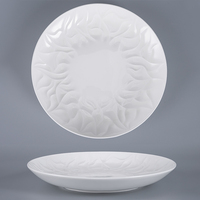 Service de table de luxe PITO en porcelaine fine blanche, assiettes, bols et soupières en céramique, service de table en porcelaine fine violette