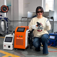 Mini machine de soudage au laser portative 1500w pour métal, acier inoxydable, acier au carbone