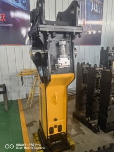 Martillo hidráulico SQ80 Tipo caja con sistema de grasa automática y sistema de martillado en blanco - Product Image 3