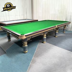 <span class=keywords><strong>Table</strong></span> de <span class=keywords><strong>Snooker</strong></span> Professionnelle Personnalisable de 12 pieds à <span class=keywords><strong>Prix</strong></span> de Gros, avec Ardoise en Marbre Premium et Coussinets en Bois Massif - Product Image 1