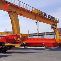 Dafang Marca Trabajo Deber A5 3 Ton 5 Ton 10 Ton 20 Ton 30 Ton 40 Ton 50 Ton L Pierna Grúa de pórtico Viga única
