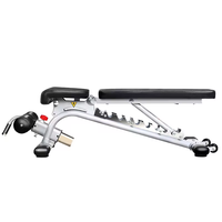 Banc d'haltère professionnel banc incliné réglable commercial chaise de fitness maison banc d'oiseau assis multifonctionnel