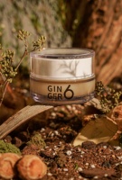 Vegan GINGER6 Crème Visage Quotidienne avec Peptides d'Eau de Gingembre et Niacinamide pour Éclaircir la Peau et Réparer l'Hydratation