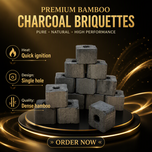Maceta de Bloques de Carbón Negro, Cubo de Piedra Decorativo con Drenaje para Raíces de Plantas de Interior - Product Image 5