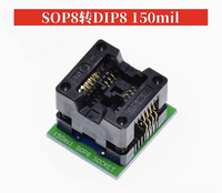 CH341A CH341 24 25 Series EEPROM Flash BIOS USB Programador con 4 adaptadores