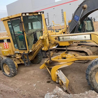 Niveleuse Caterpillar 140G 140H 140K d'occasion Niveleuse à moteur hydraulique Cat 14G 14H 12H avec lame avant