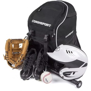 Bolsa de béisbol BSCI para jugadores jóvenes, mochila deportiva para béisbol y softbol, espaciosa, de 18 x 12 x 10 pulgadas - Product Image 1