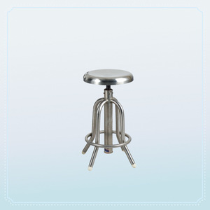 Surgical <b>Stool</b> With Backrest Stainless Steel <b>Adjustable</b> <b>Height</b> Doctor Chair Laboratory Furniture - Product Image 4