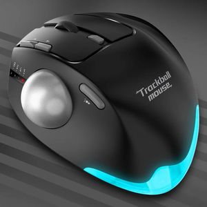 Ratón Inalámbrico Ergonómico ZELOTES F-33 con Trackball, Tri-Modo BT 2.4G, Envío Rápido, Bajo MOQ, Ratón para Juegos, Disponible para Envío Inmediato - Product Image 1