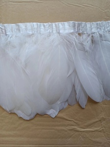 Nhà Máy Giá Mềm Ấm 6-8 ''Ngỗng Tự Nhiên Lông Cắt Lông Ren Cho Thiên Thần Cánh Nhà Dệt May Ăn Mặc Lễ Hội Trang Trí - Product Image 3