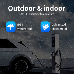 Chargeur AC Ev 22kw Chargeur de batterie de <span class=keywords><strong>voiture</strong></span> <span class=keywords><strong>hybride</strong></span> Station de charge mobile Ev Station de charge extérieure - Product Image 5