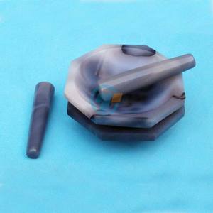 ครกและสากทำจากอาเกตธรรมชาติคุณภาพสูง ครกและสากสำหรับห้องปฏิบัติการ ขนาดเส้นผ่านศูนย์กลาง 40 มม. ถึง 160 มม. - Product Image 4