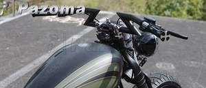 Xe Máy xử lý thanh trong 1 "kéo Z tay lái Chopper tạo kiểu cho tùy chỉnh Chopper Softail Dyna XL thể thao - Product Image 6