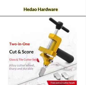 Ouvre-carreaux manuel 2-en-1 pour verre et céramique avec fonction de grattage magnétique 542g - Product Image 3