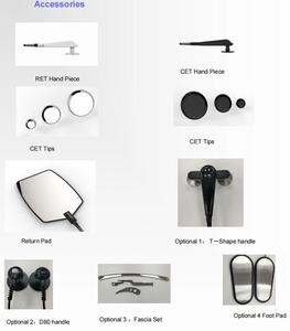 Popular Smart <span class=keywords><strong>Tecar</strong></span> 448k RF Cap Res para Terapia Térmica Profunda del Cuerpo Humano, Terapia <span class=keywords><strong>Tecar</strong></span> con Dos Manijas - Product Image 5