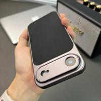 Étui de luxe en cuir PU pour iPhone 17 Pro Max 14 15 16 Plus 17 Air, coque souple antichoc en TPU