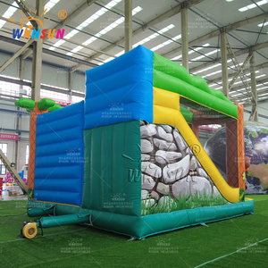 Château gonflable à thème Winsun 17ft Commercial Jump House Safari Park pour l'extérieur - Product Image 3