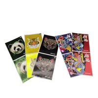 Étiquettes personnalisées de qualité supérieure avec logo de tigre, impression dorée métallisée, papier texturé adhésif, impression d'étiquettes pour emballages, étiquettes pour bouteilles