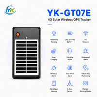 Traceur GPS solaire 4G LTE GLONASS GSM GT07E 10000mAh étanche longue autonomie localisateur d'actifs sans fil LBS/WiFi pour conteneurs et camions