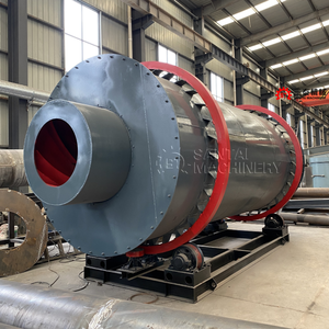 Hiệu quả cao sưởi ấm than Ba vượt qua quay trống máy sấy sinh khối/mùn cưa máy sấy máy - Product Image 1