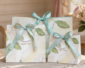 Sacs cadeaux en papier à imprimé floral avec nœud en ruban <span class=keywords><strong>de</strong></span> satin, sac fourre-tout rose <span class=keywords><strong>de</strong></span> luxe à fleurs, sacs d'emballage pour cadeaux d'anniversaire, <span class=keywords><strong>de</strong></span> professeur ou <span class=keywords><strong>de</strong></span> fête des Mères - Product Image 2