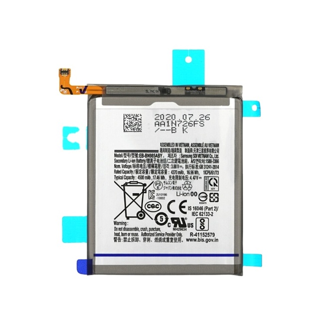 For Samsung Note 20 Ultra Batteries Original EB-BN985ABY 4500mAh Battery for Samsung NOTE 20 Ultra