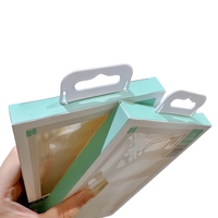 Boîtes d'emballage de vente au détail pour étuis de téléphone portable en plastique imprimés UV avec logo personnalisé, emballage en carton écologique avec crochet de suspension MKS
