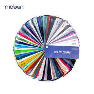 Moben alta calidad seco/húmedo aplicar 1,52*15M/rollo 350 + colores TPU CAMBIO DE Color autocuración coche película de protección de pintura de cuerpo completo - Product Image 2