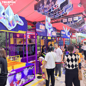 Tolefun Fun Times Indoor/Beach Side Carnival Games Wooden Bank-A-Ball Baloncesto Metal Ring Toss Midway Games State Fair - Product Image 1