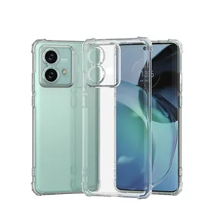 Capa protetora de tpu à prova de queda para Motorola Edge 40 Neo G34 G54 G84 transparente preço de fábrica