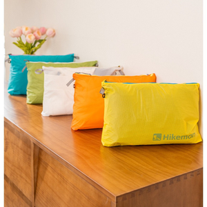 Индивидуальные OEM/ODM ультралегкие дорожные сумки для хранения 18 г, водонепроницаемые упаковочные пакеты для нижнего белья, носков, одежды, для деловых поездок, нейлон 15D - Product Image 5